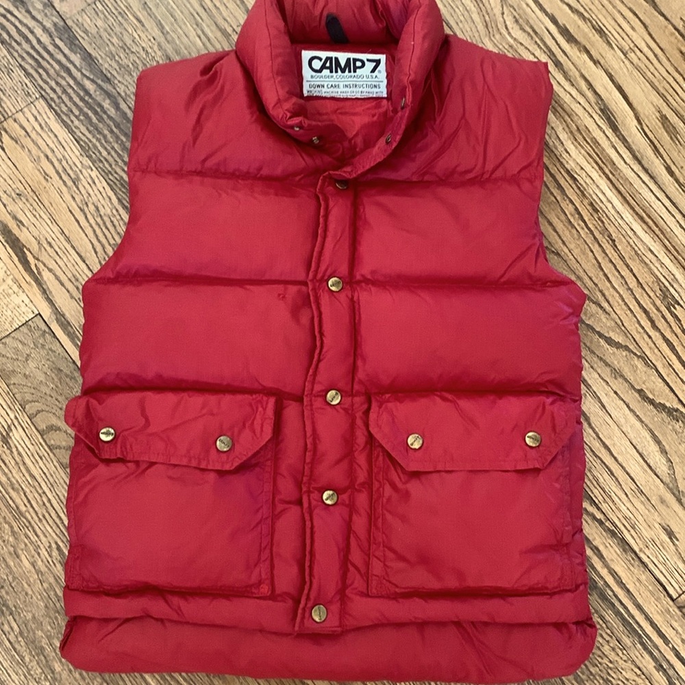 Camp 7 down vest